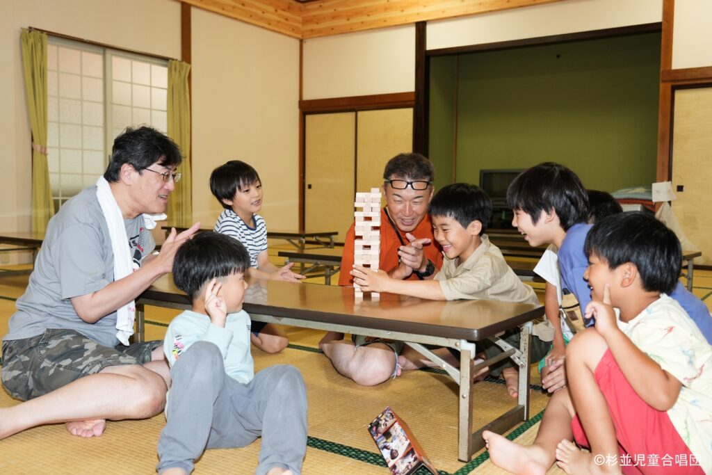 休憩時間の男子達
