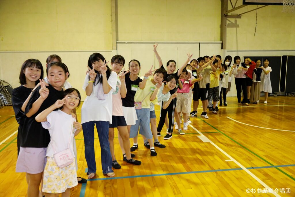広い体育館でのびのびと！