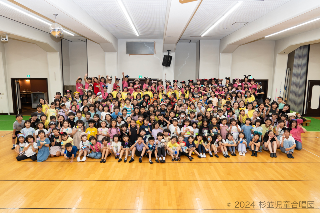子ども会後の集合写真♪