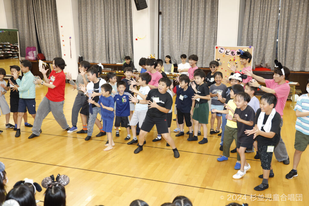 子ども会①
男子の登場シーン！